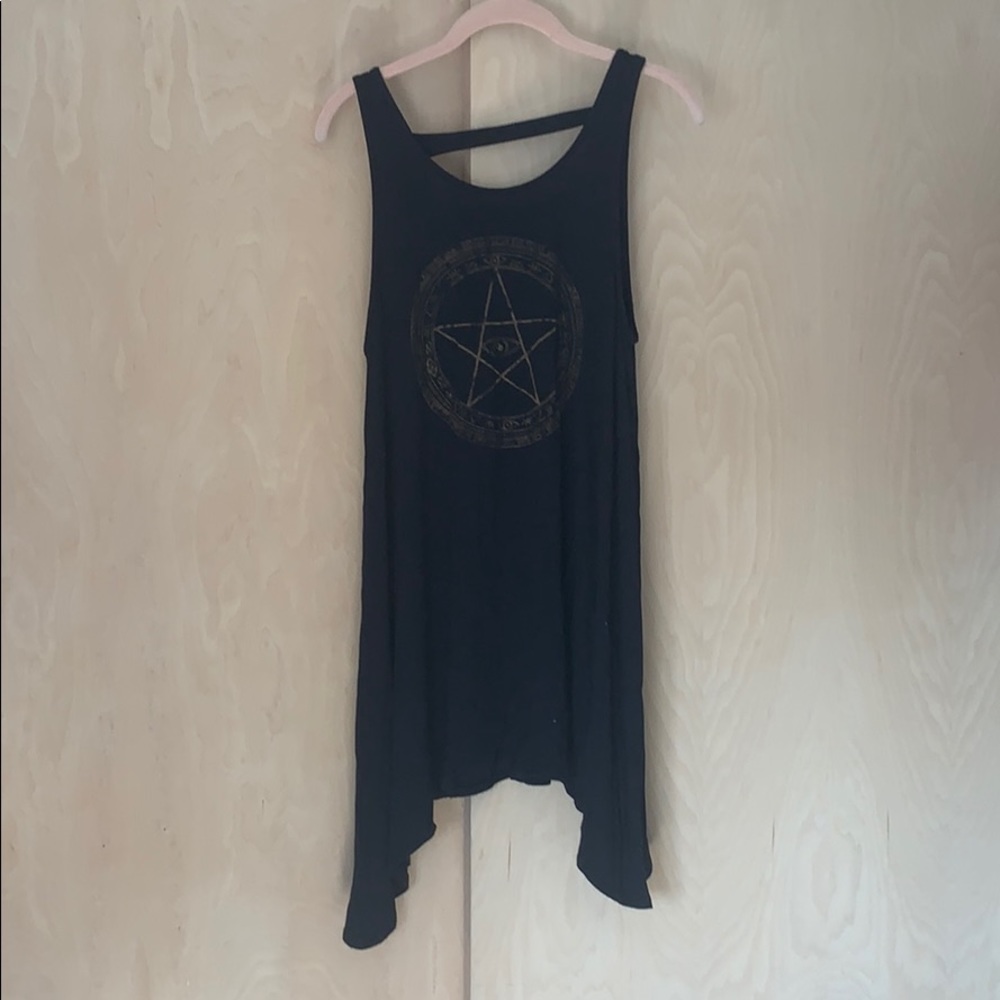 Black swing dress